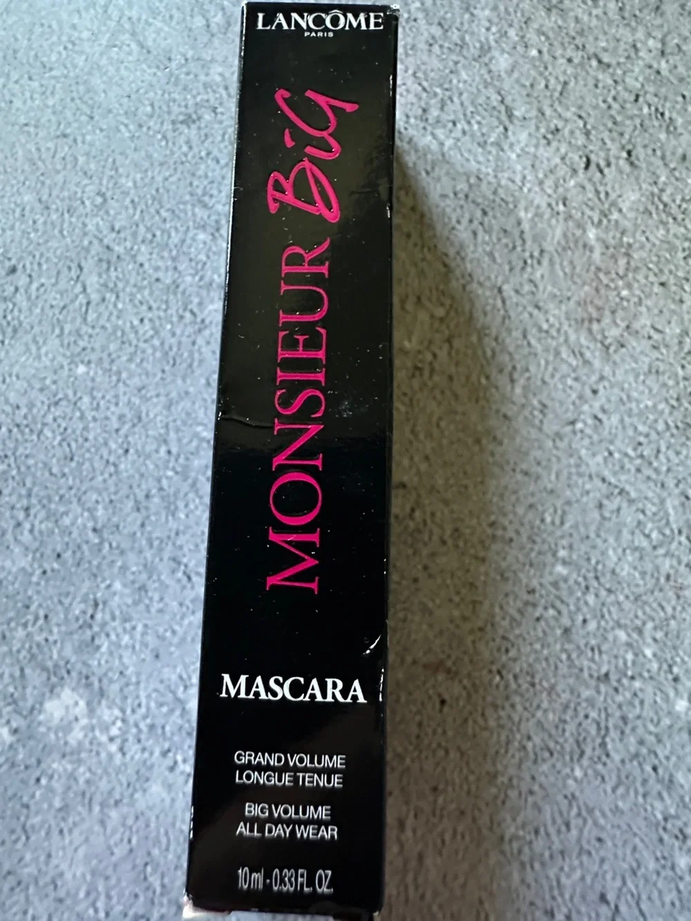 NIB LANCÔME Monsieur Big Mascara — Black Full Size